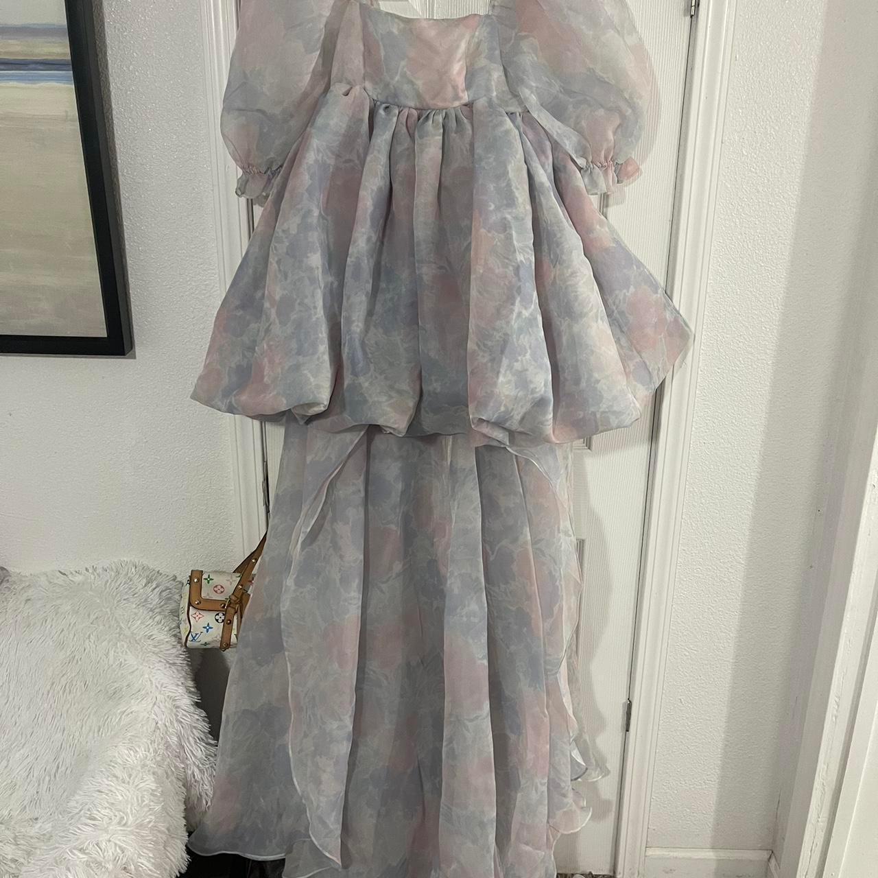 Selkie Women's multi Dress Selkie Watercolor... - Depop