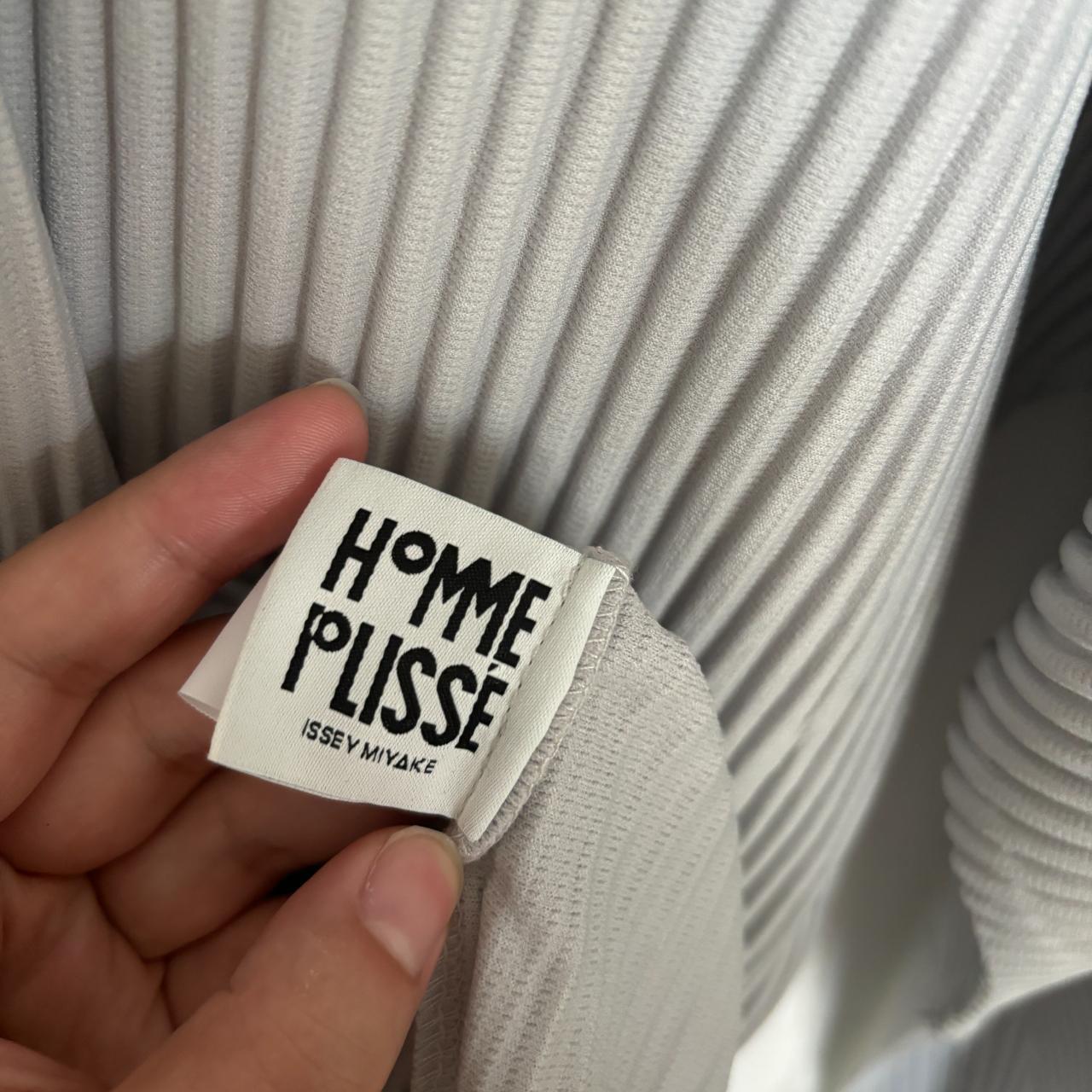 Homme Plisse Issey Miyake Pleated Size 3 Grey | Depop