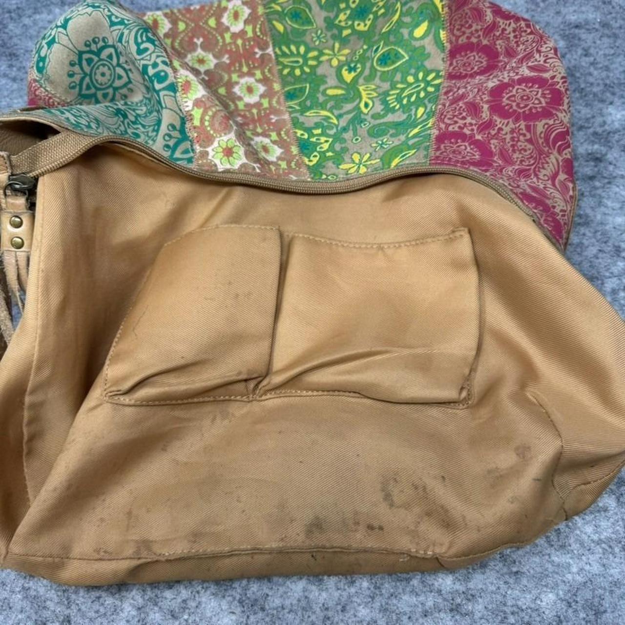 Preloved Women's Satchels - Tan – Patchwork Leath… - image 6