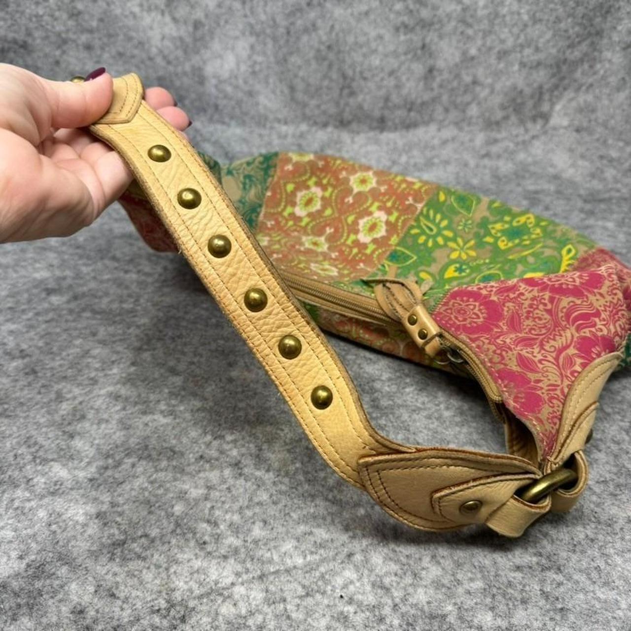 Preloved Women's Satchels - Tan – Patchwork Leath… - image 4