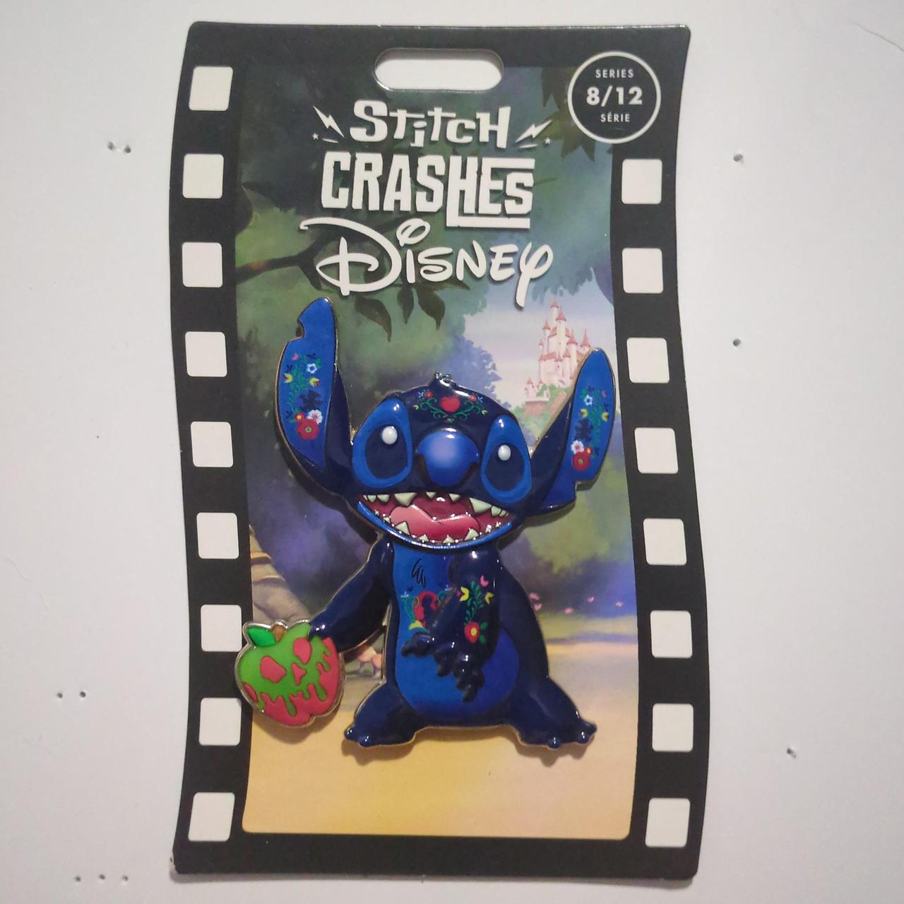 Stitch Crashes Disney Snow 2024 White