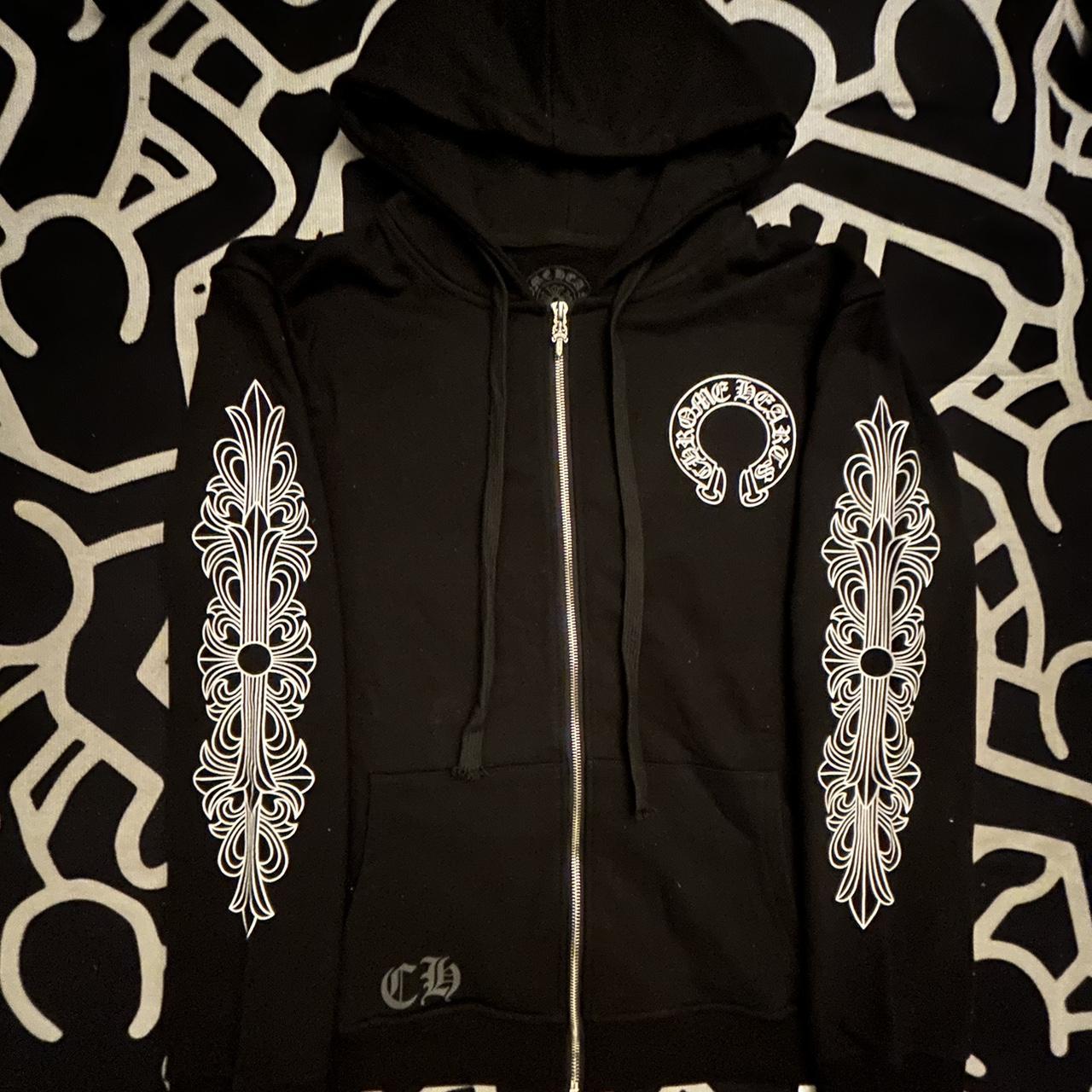 Chrome Hearts Aspen Exclusive Long Sleeve Zip Up Hoodie