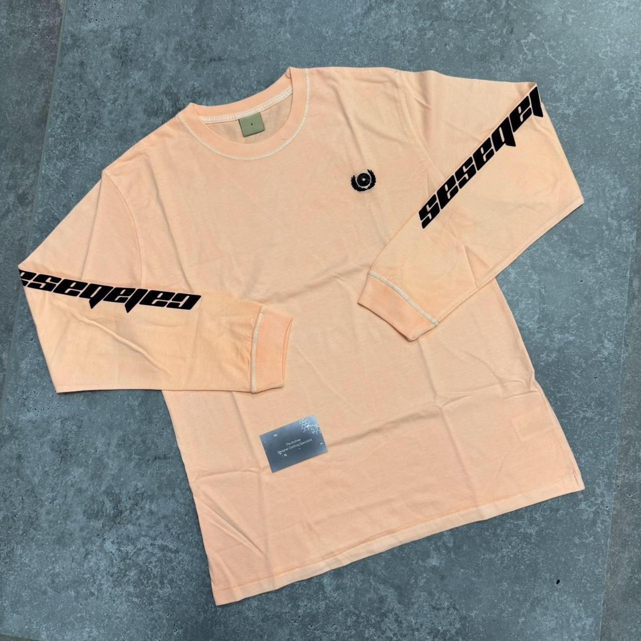 Calabasas long fashion sleeve color neon orange