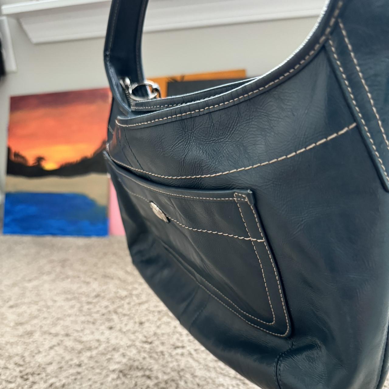Vintage Coach Leather Handbag🩵 great condition, real | Depop