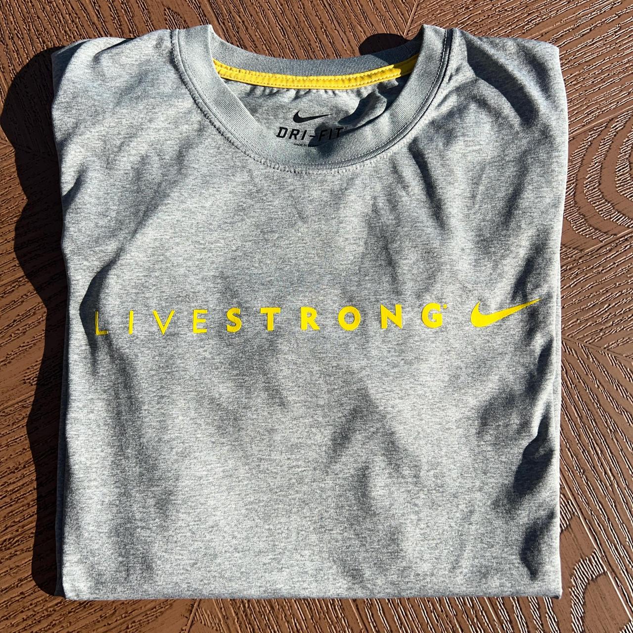 Nike livestrong dri fit shirt hotsell