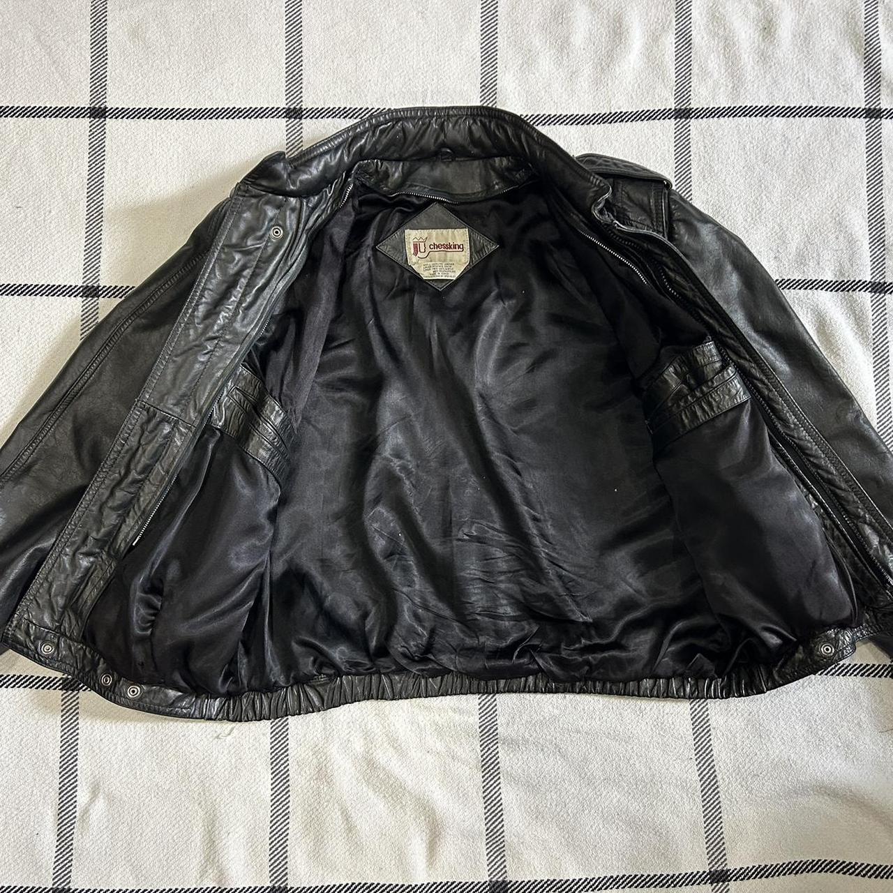 ◇BITTER CELLS◇ Chess Vintage JacketBlack OUTER - 비터셀즈(bittercells)