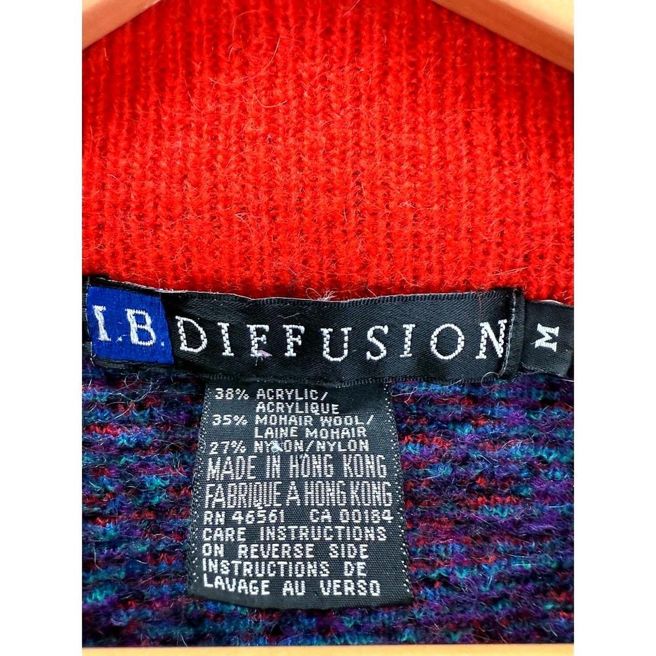 Source Unknown Women's Sweater - Red/Multi - M – … - image 2