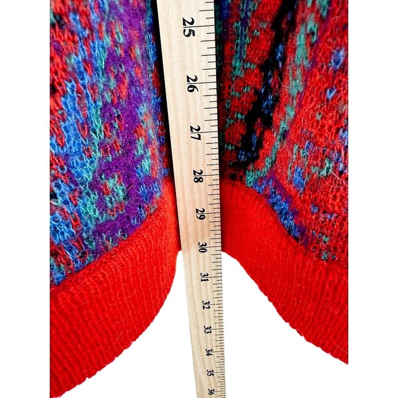 Source Unknown Women's Sweater - Red/Multi - M – … - image 4