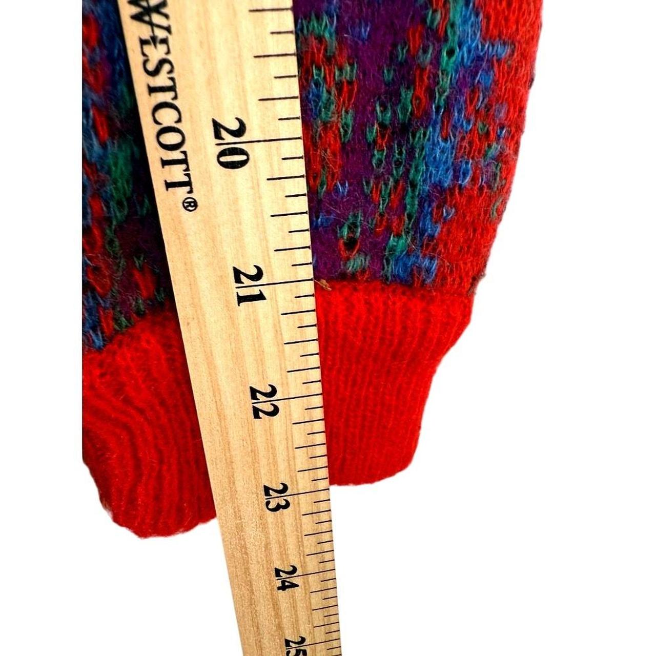 Source Unknown Women's Sweater - Red/Multi - M – … - image 6