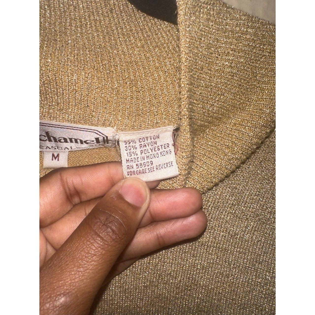 Source Unknown Women's Sweater - Gold - M – Vinta… - image 6