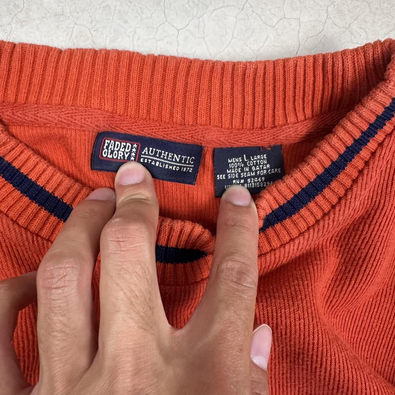 Faded Glory Women's Sweater - Red/Orange - XL – F… - image 4