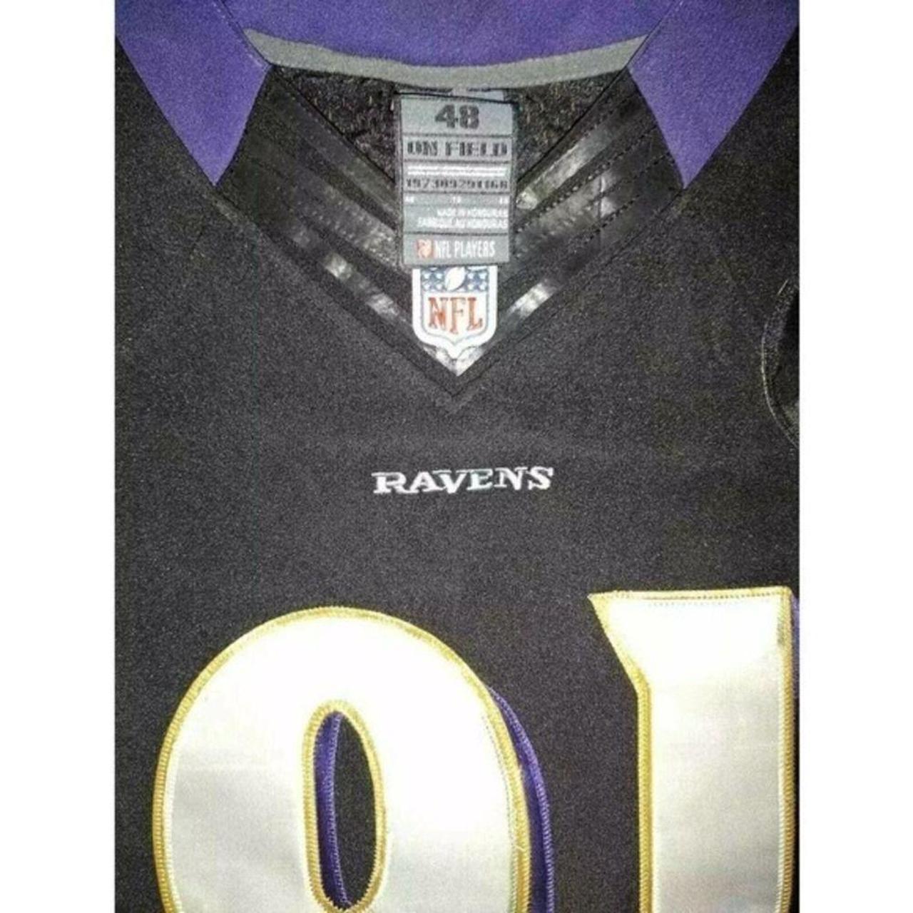 # 91 newest Upshaw jersey Baltimore Ravens Super Bowl XLVII (48) version Nike On Field