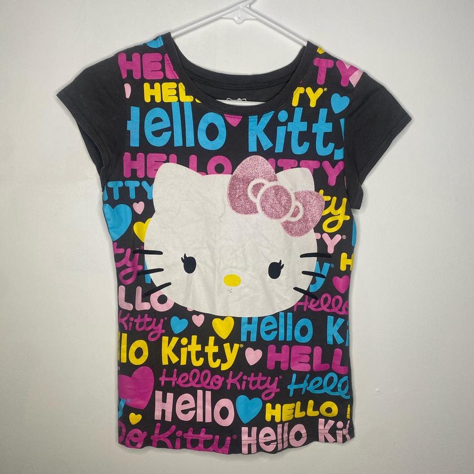 Pink hello kitty oversized shirt It's size S but is - Depop