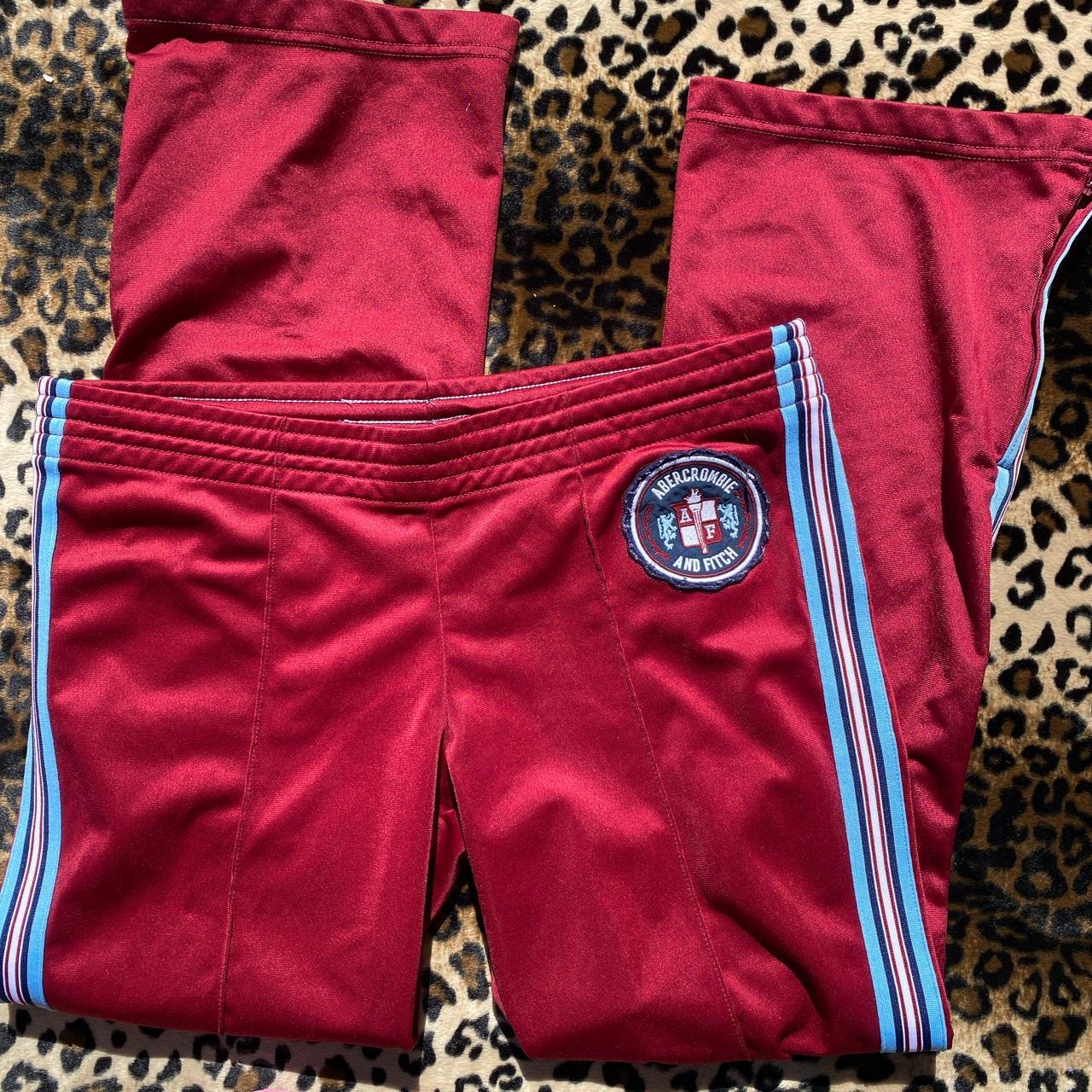 EARLY 2000s ABERCROMBIE TRACK PANTS iconic early... - Depop