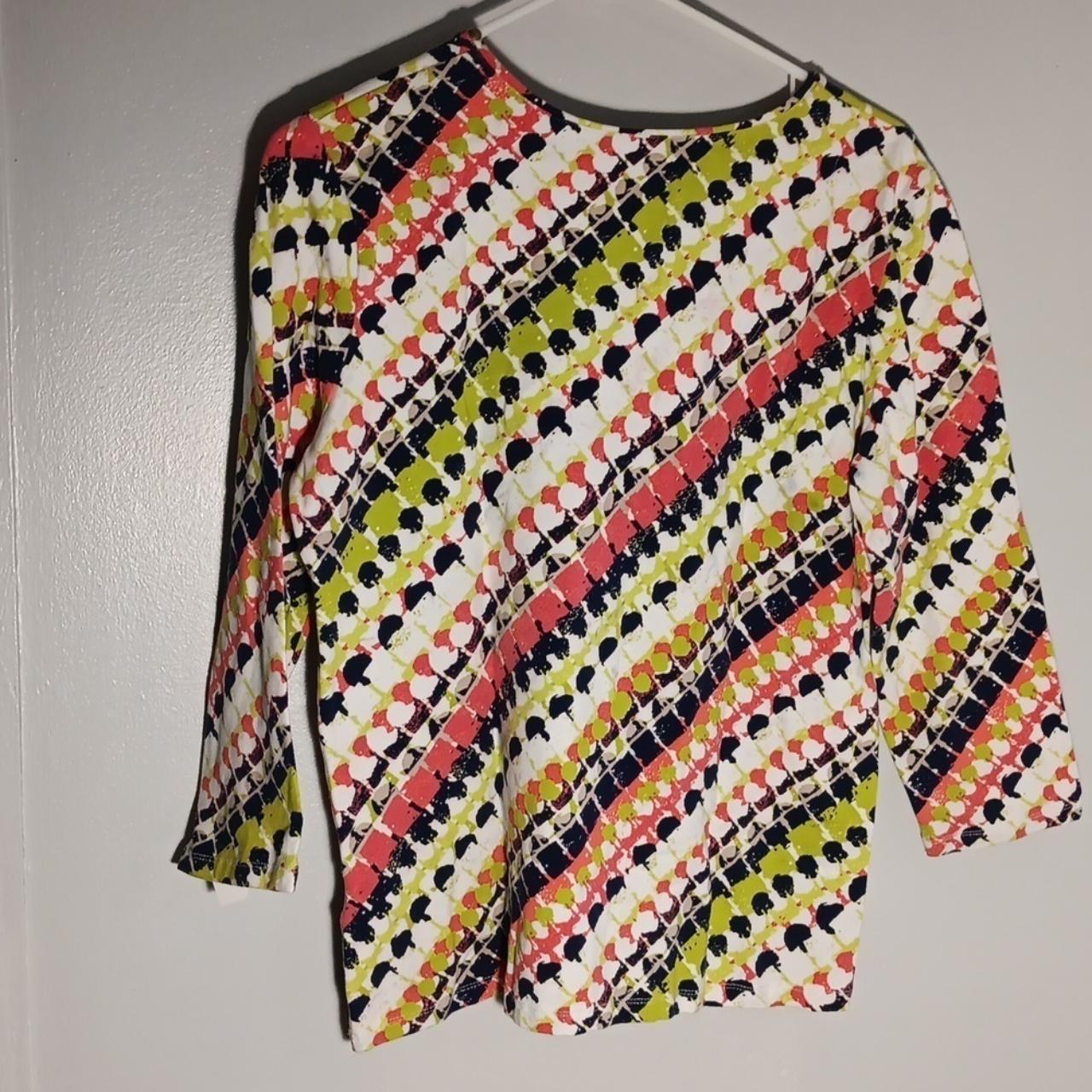 Ruby Rd. Women's Top - Pink/Green - M – "RUBY RD.… - image 5