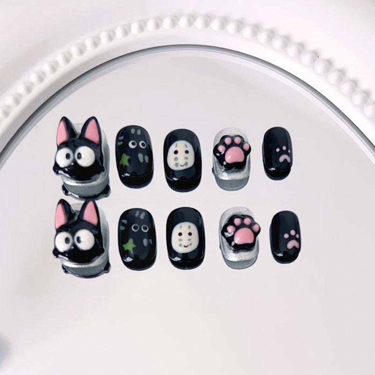 ☆kiki_nail☆ RESERVED!!!! Kiki's Delivery Service Jiji the cat | Depop