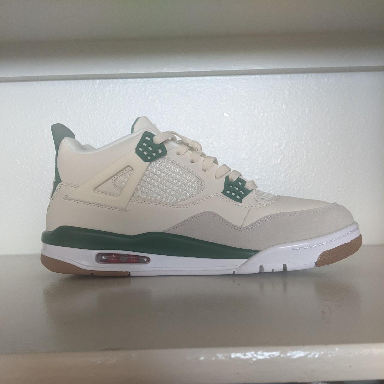 classic green air jordan 4