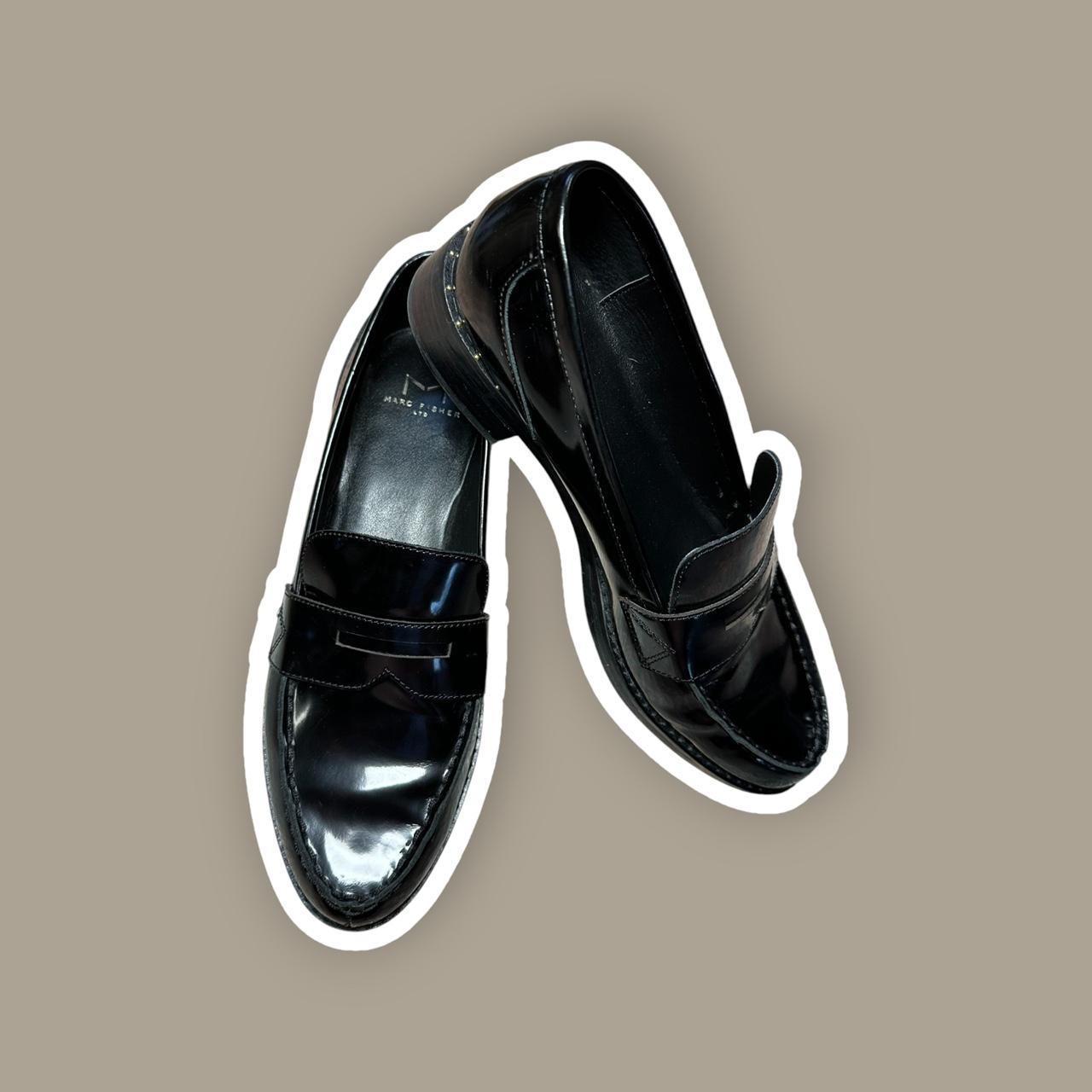 marc fisher patent leather boots