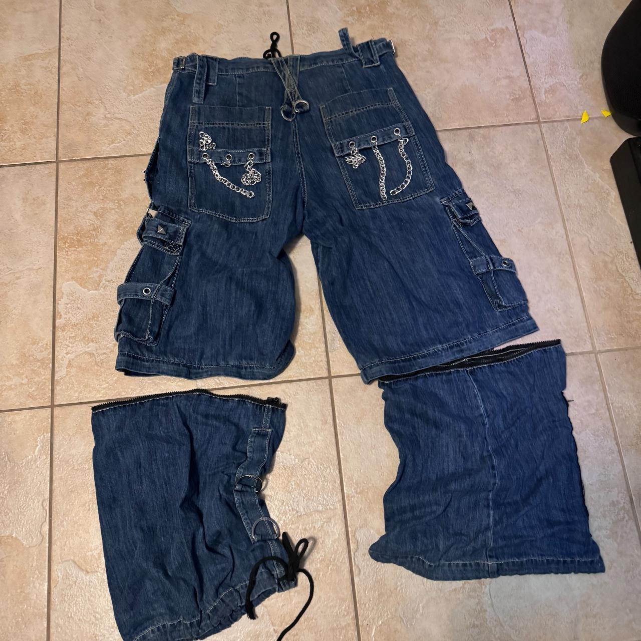 Tripp NYC Men's Blue and Navy Jeans Size L Tripp... - Depop