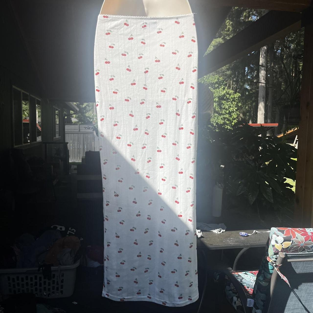 Edikted Women's Festival Skirt - White/Red - XS –… - image 2