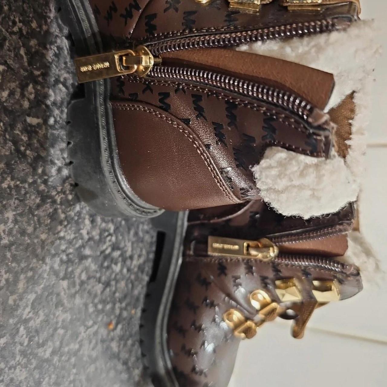 Michael Kors Brown infant boots size Depop