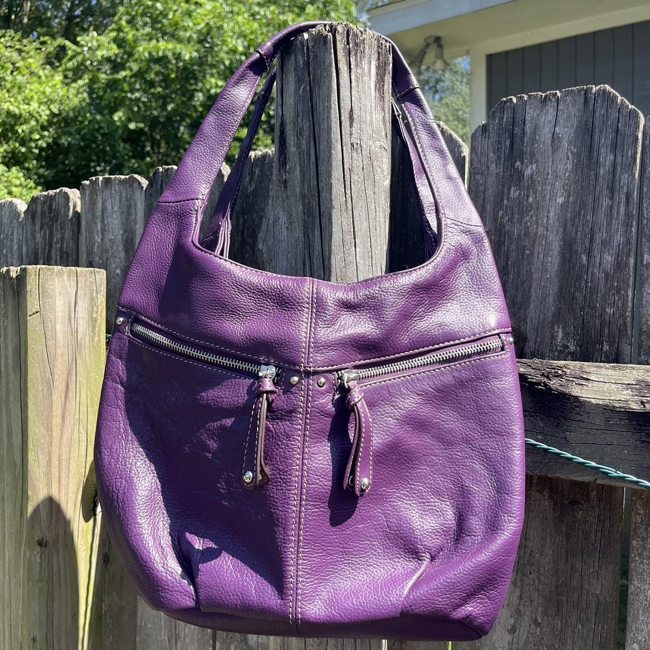 Tignanello leather hobo hotsell bag