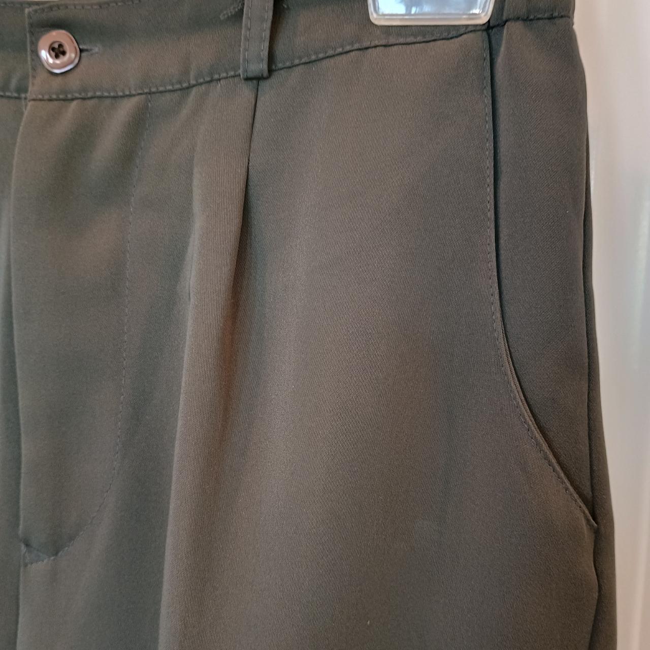 Source Unknown Women's High waisted Pants - Green… - image 3