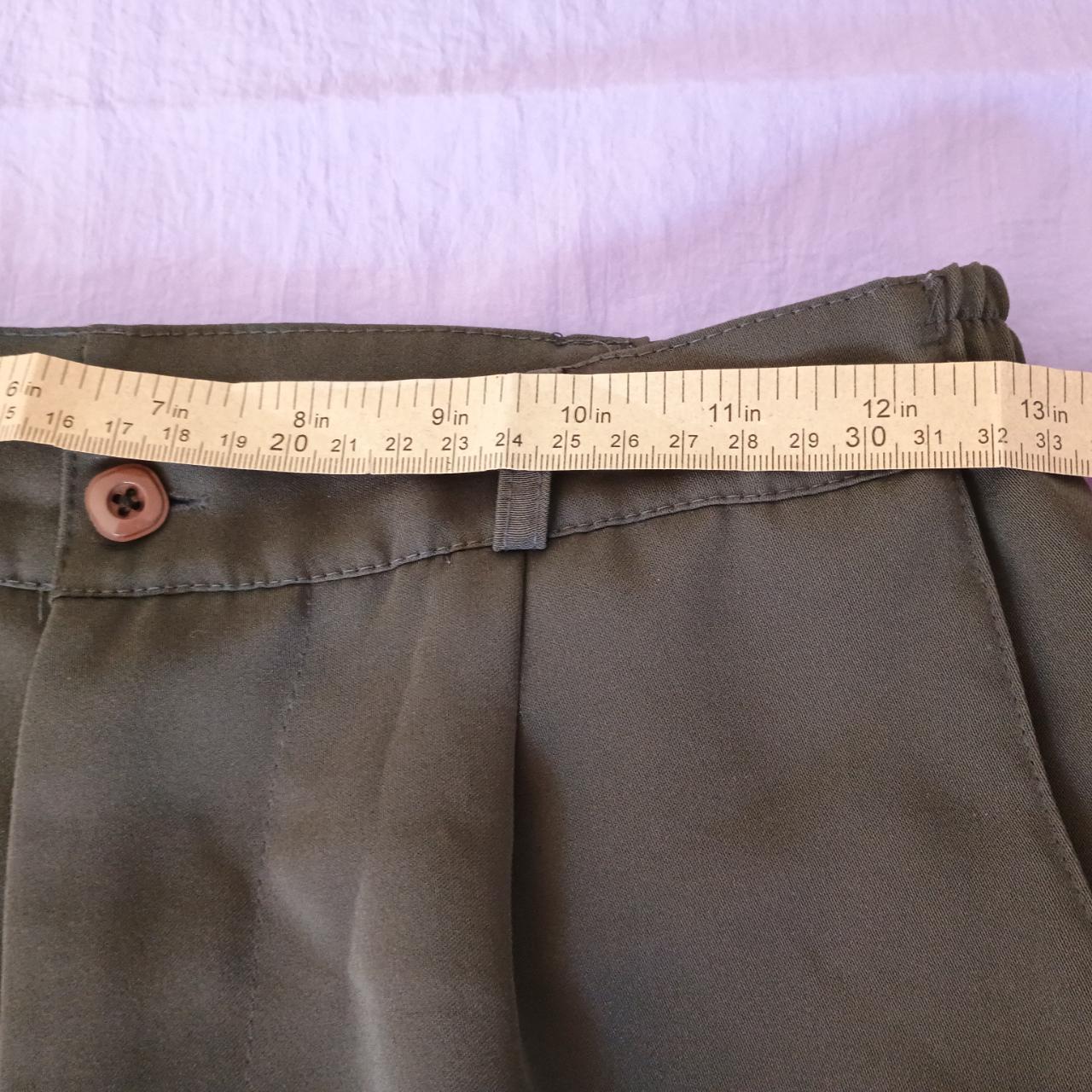 Source Unknown Women's High waisted Pants - Green… - image 4