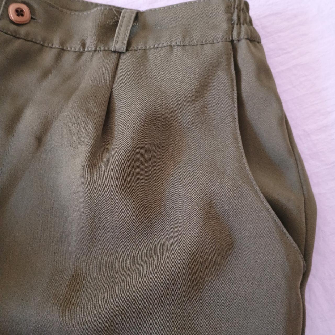 Source Unknown Women's High waisted Pants - Green… - image 6