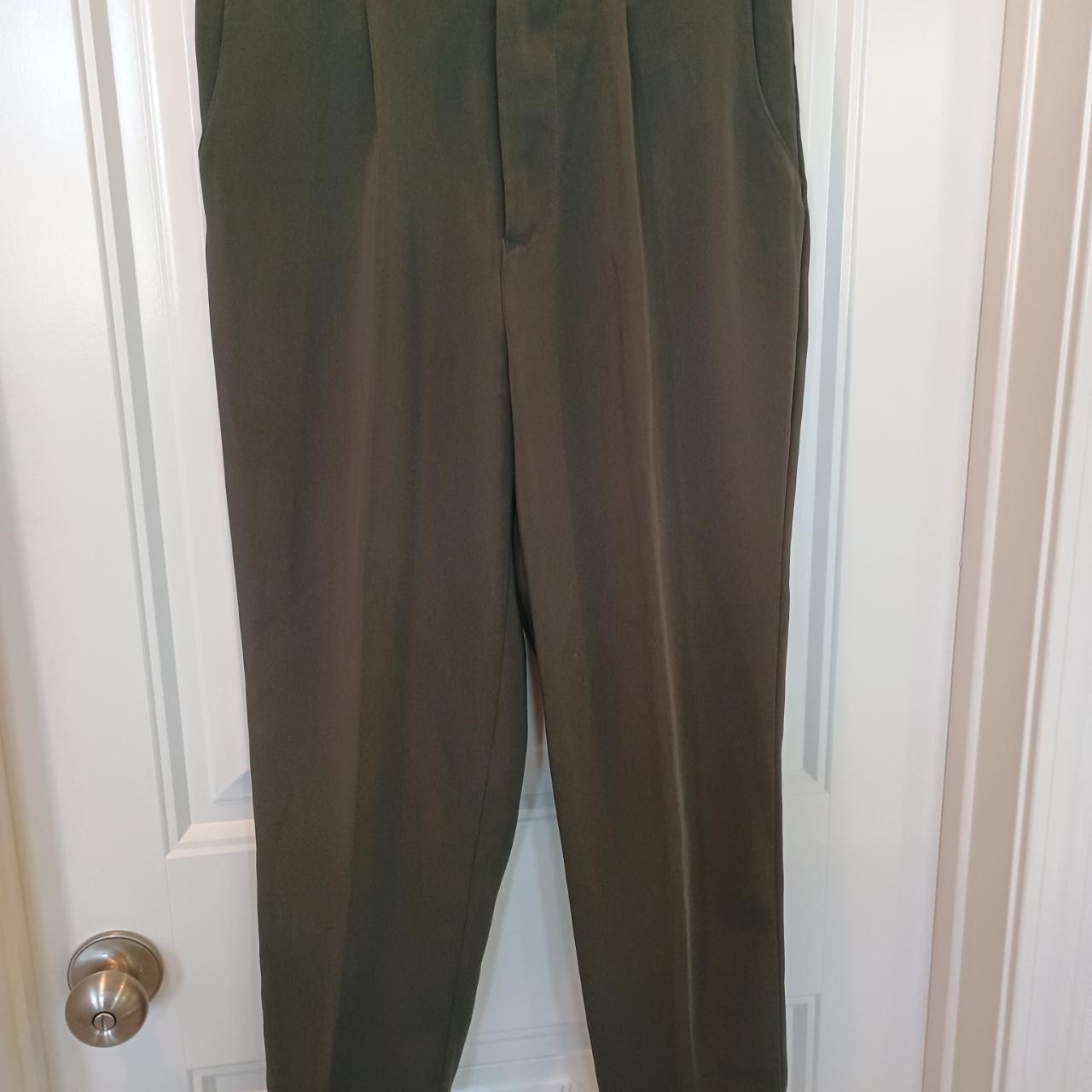 Source Unknown Women's High waisted Pants - Green… - image 1