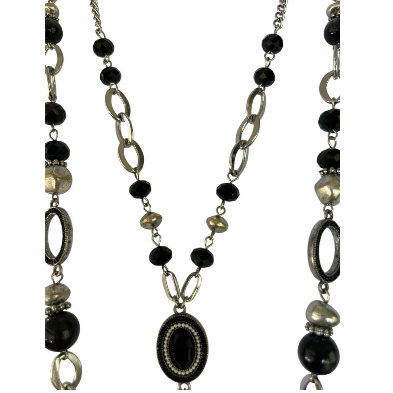 Ruby Rd. Women's Necklace - Black/Silver – Ruby R… - image 2