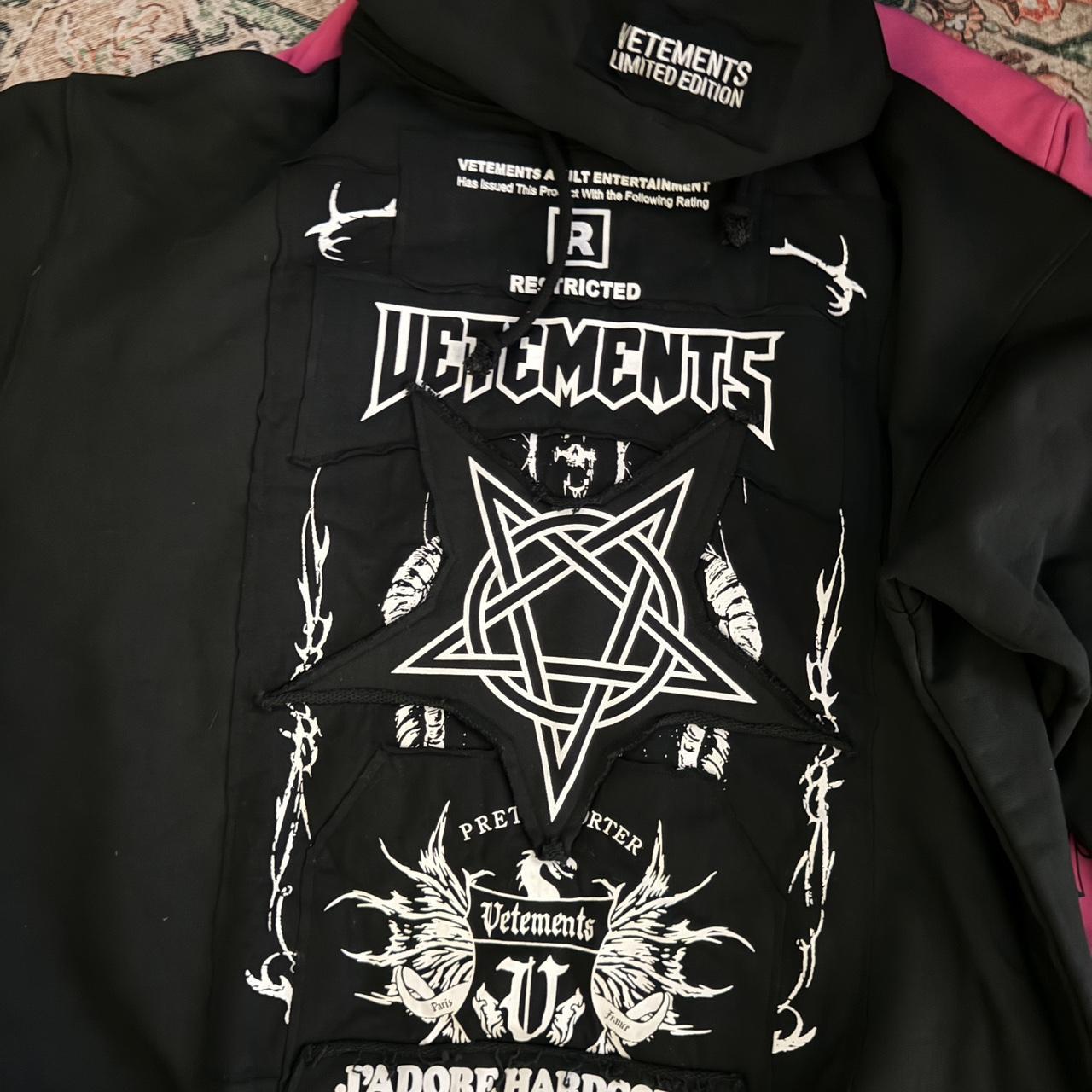 VETEMENT HARDCORE HOODIE Super thick and heavy | Depop VETEMENT HARDCORE HOODIE Super thick and heavy | Depop