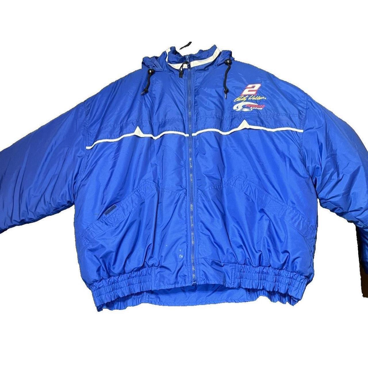 Source Unknown Men's Puffer Jacket - Blue - XXL –… - image 2