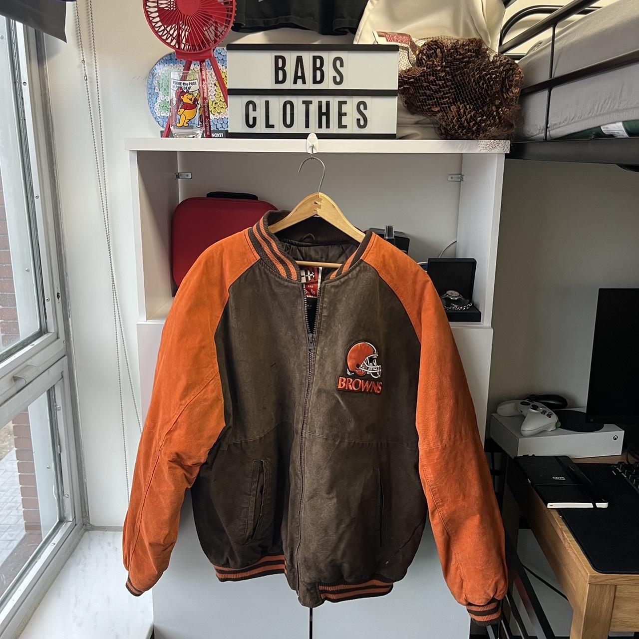 VINTAGE Cleveland Browns Jacket shops