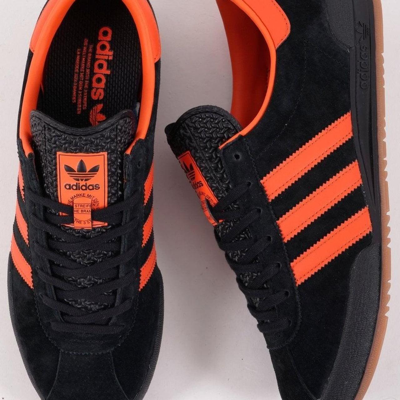 Orange and black adidas trainers hotsell