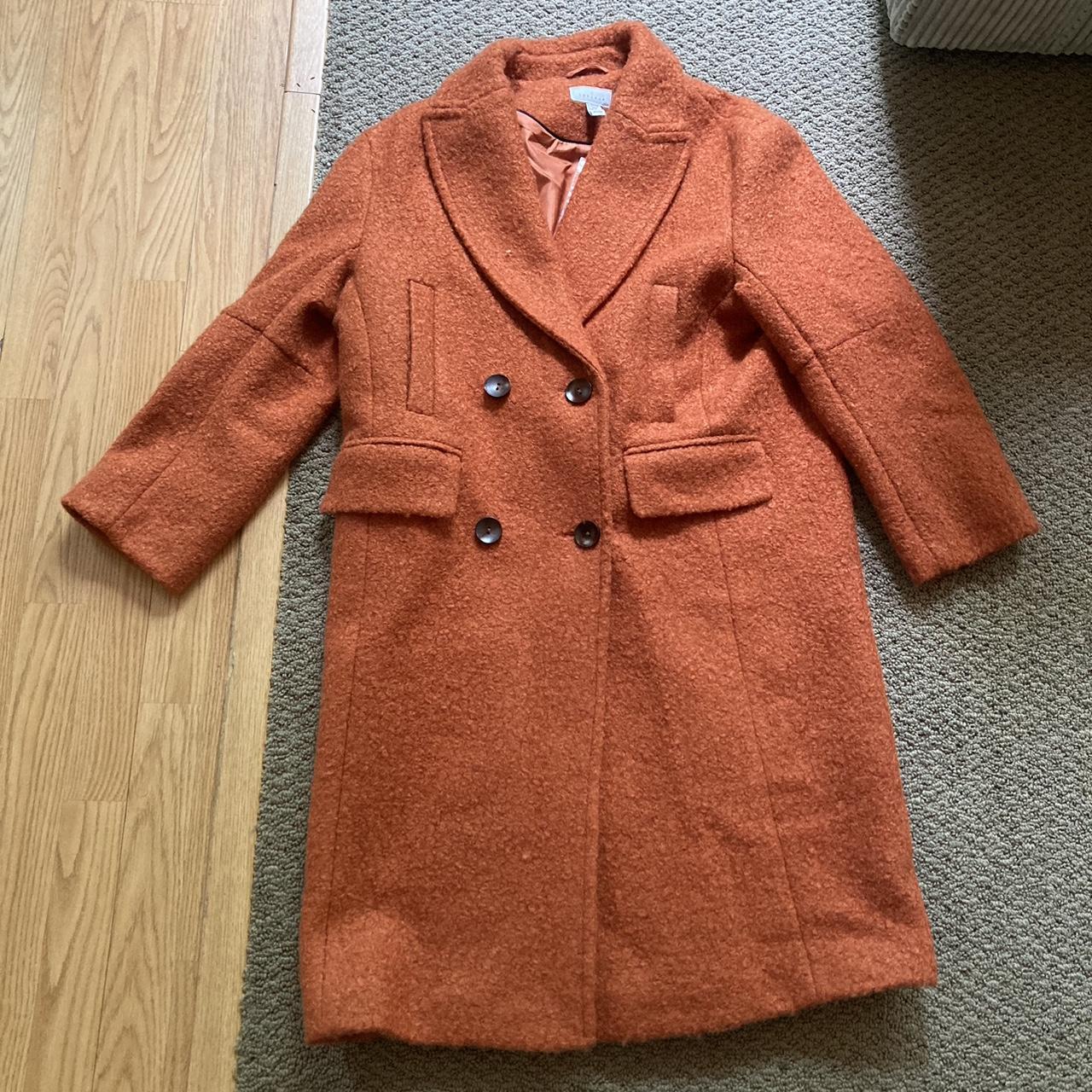 Topshop Petite Trench Coat Women's size 8-10 Depop