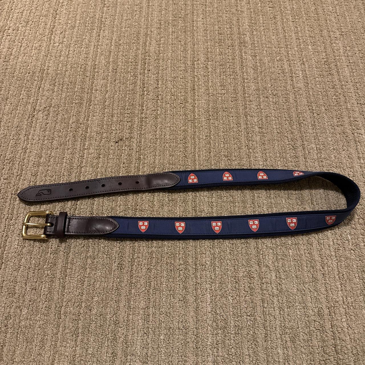 Vineyard Vines Men's Belt - Navy/Blue – Vineyard … - image 1