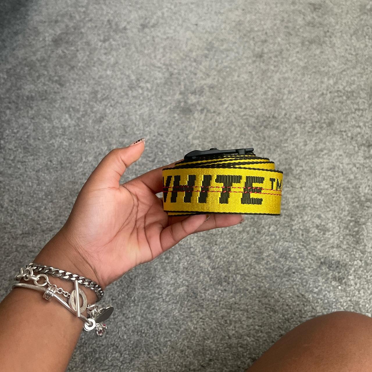 Fake off white belt hotsell