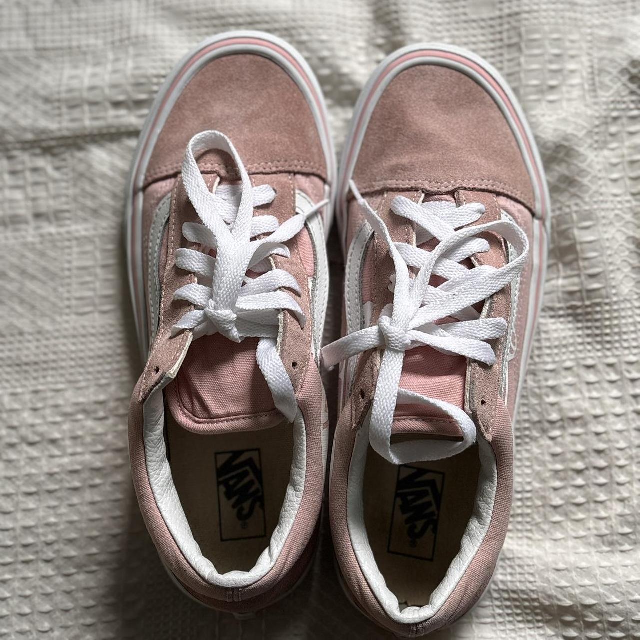 Pink van sneakers deals