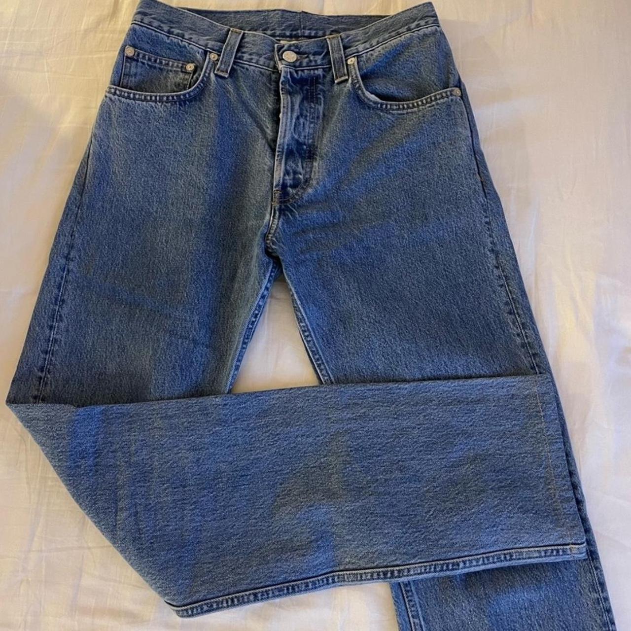 Helmut Lang Straight Leg Jeans Size 27 Inseam about... - Depop