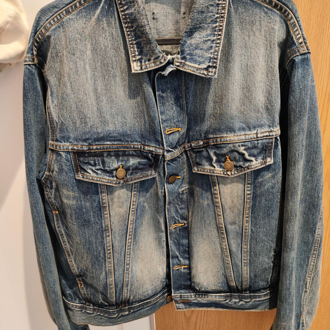 Fear of God 7th trucker denim jacket Daily wear... - Depop