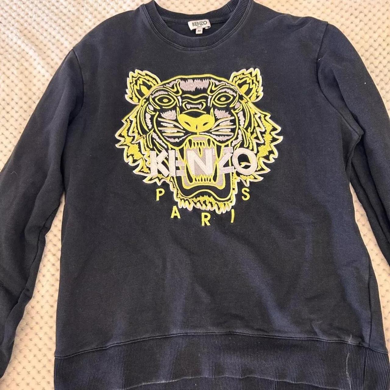 Black and gold kenzo sweater best sale