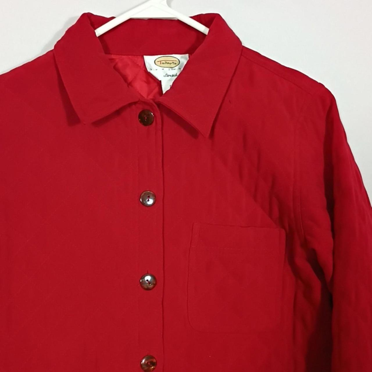 Talbots Women's Lightweight Jacket - Red – EUC Ta… - image 3