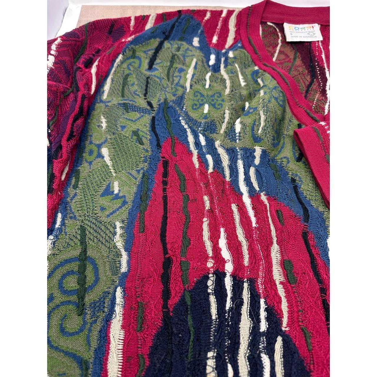 Coogi Men's Sweater - Multi - S – Coogi V-Neck Sw… - image 3