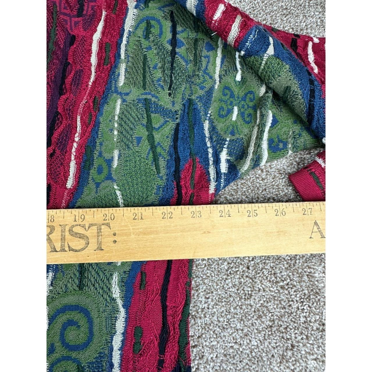 Coogi Men's Sweater - Multi - S – Coogi V-Neck Sw… - image 8