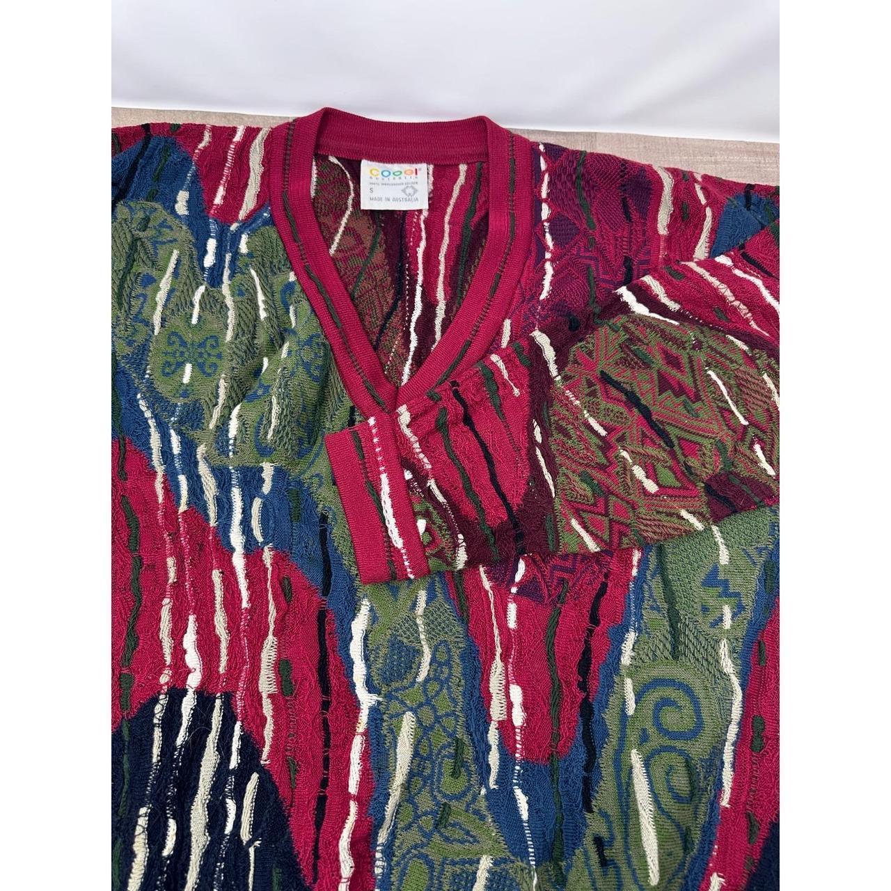 Coogi Men's Sweater - Multi - S – Coogi V-Neck Sw… - image 2