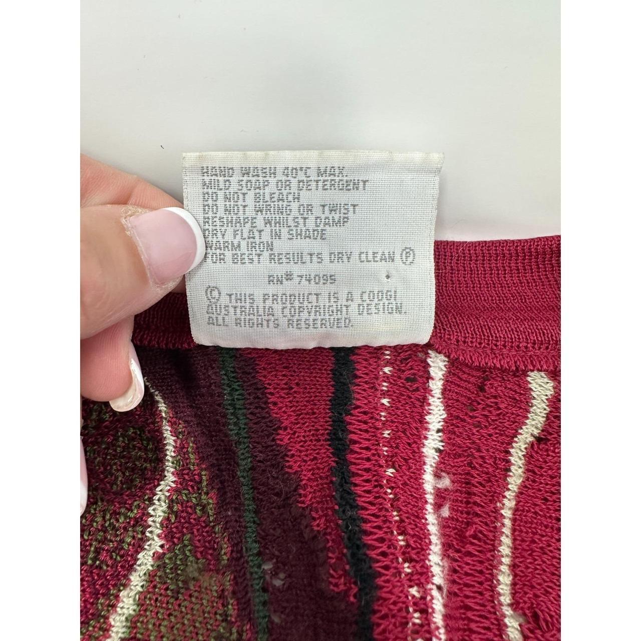 Coogi Men's Sweater - Multi - S – Coogi V-Neck Sw… - image 5