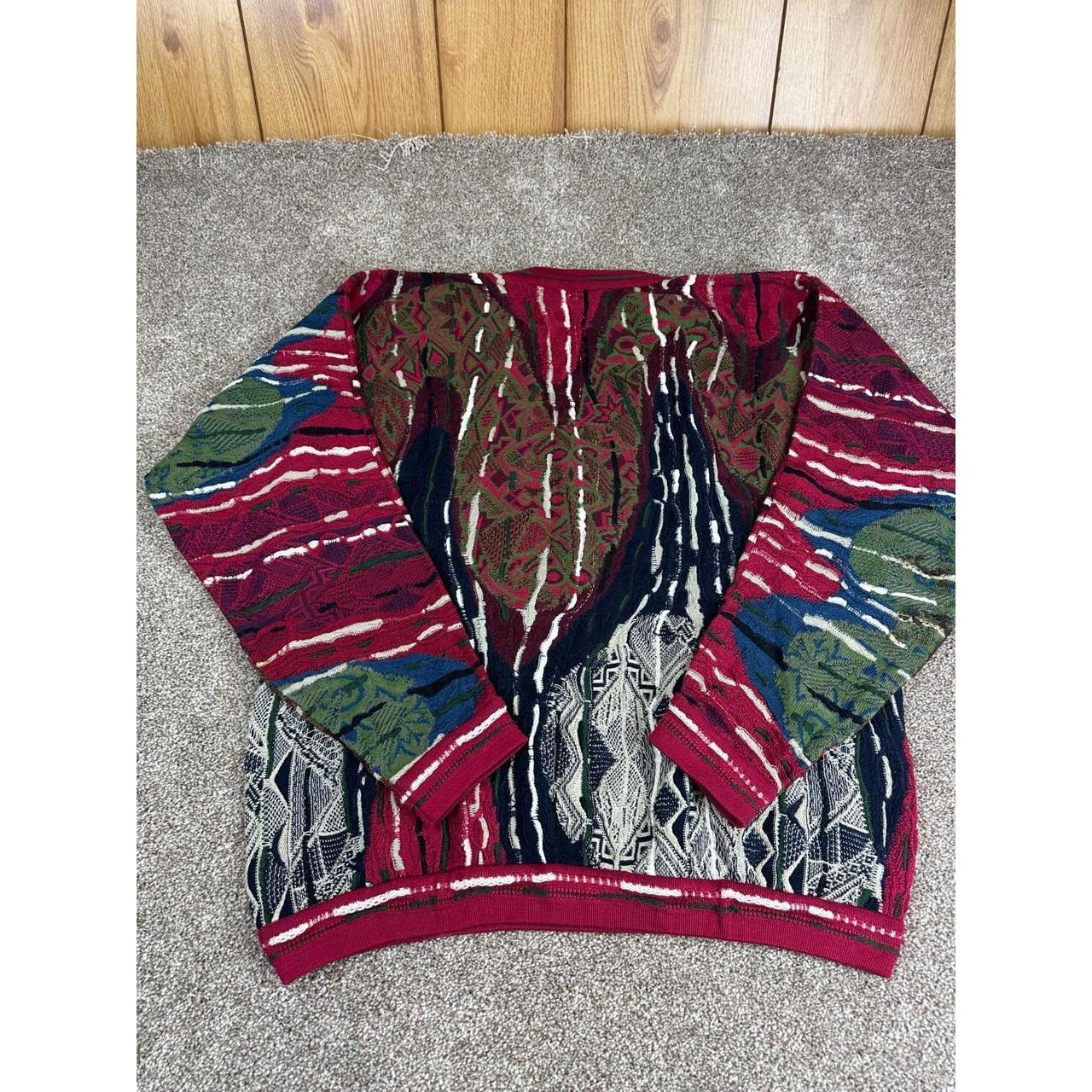 Coogi Men's Sweater - Multi - S – Coogi V-Neck Sw… - image 6