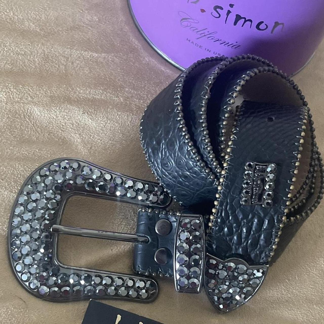 black and blue bb simon belt