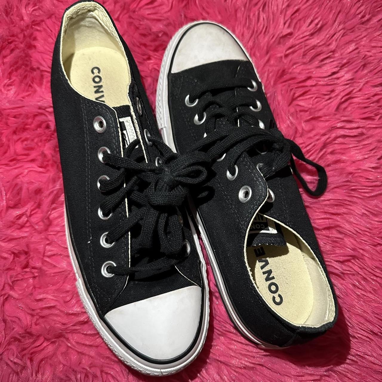 Chunky black outlet converse